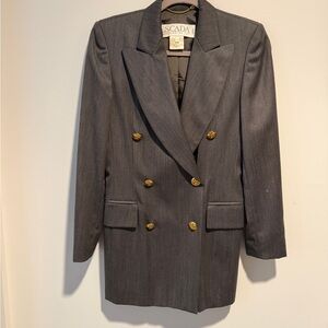 Escada Women's Gray Blazer